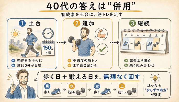 結局どうする?40代が参考にしやすい答えは「併用」